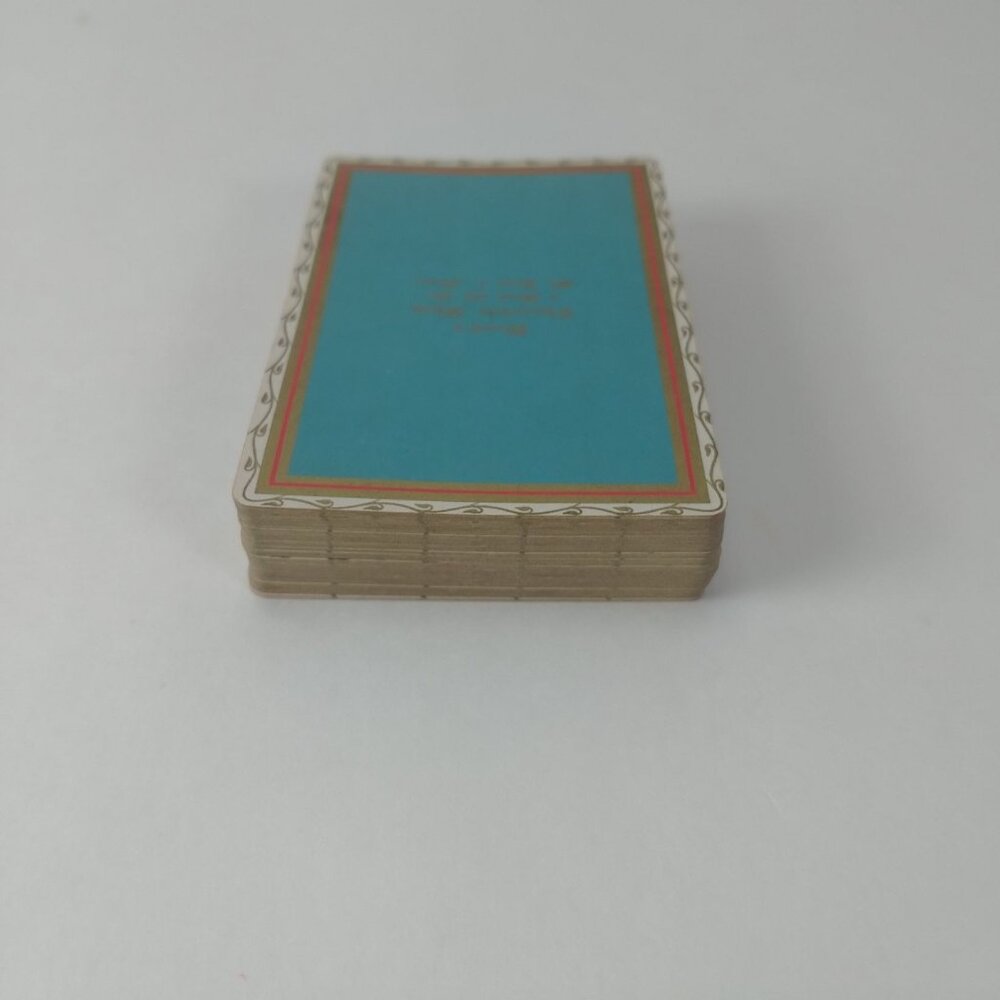 Brown & Bigelow Wood's Chocolate Shop Deck Of Playing Cards Vintage - Picture 5 of 9